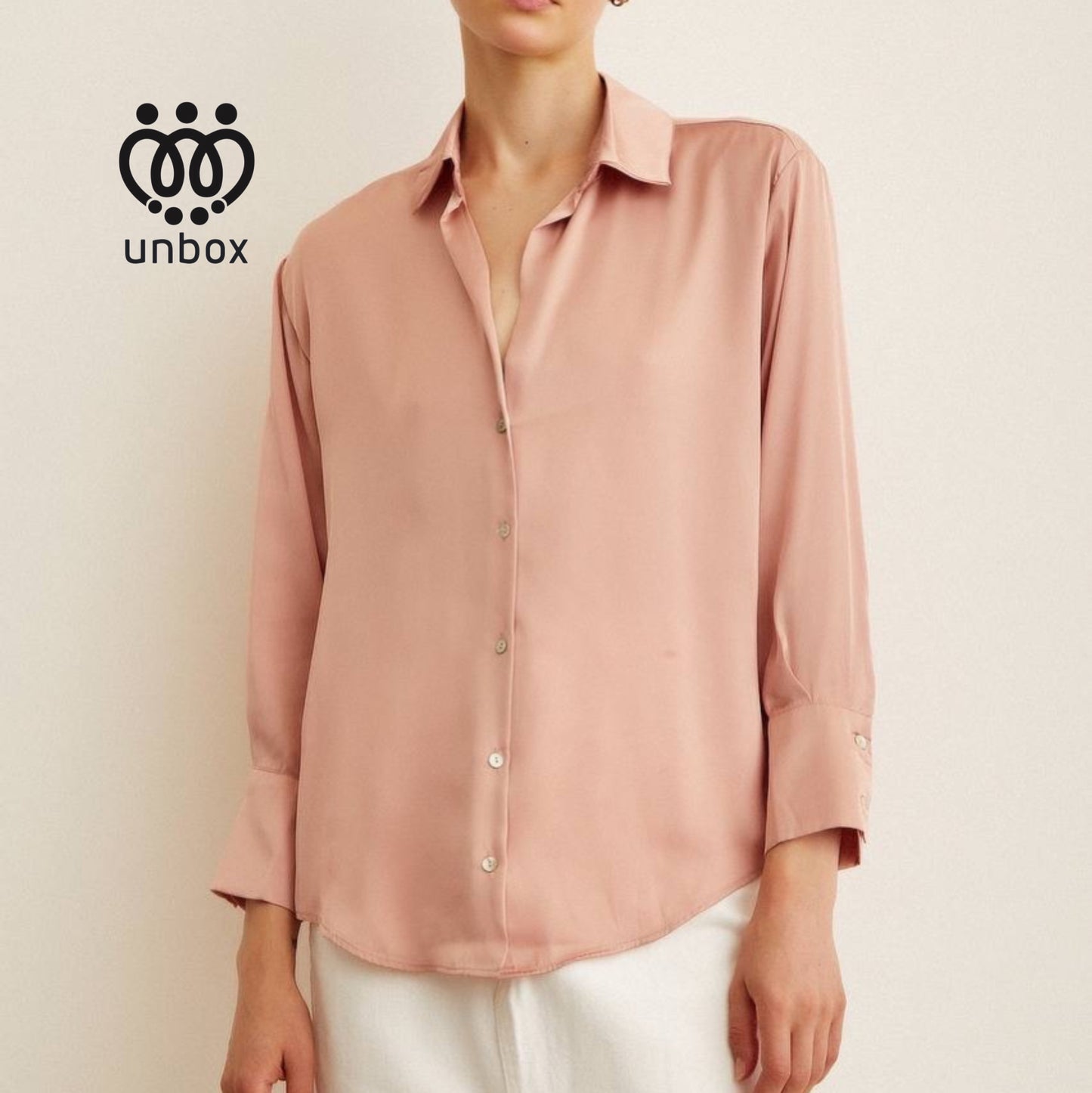 Satin Buttoned Shirt