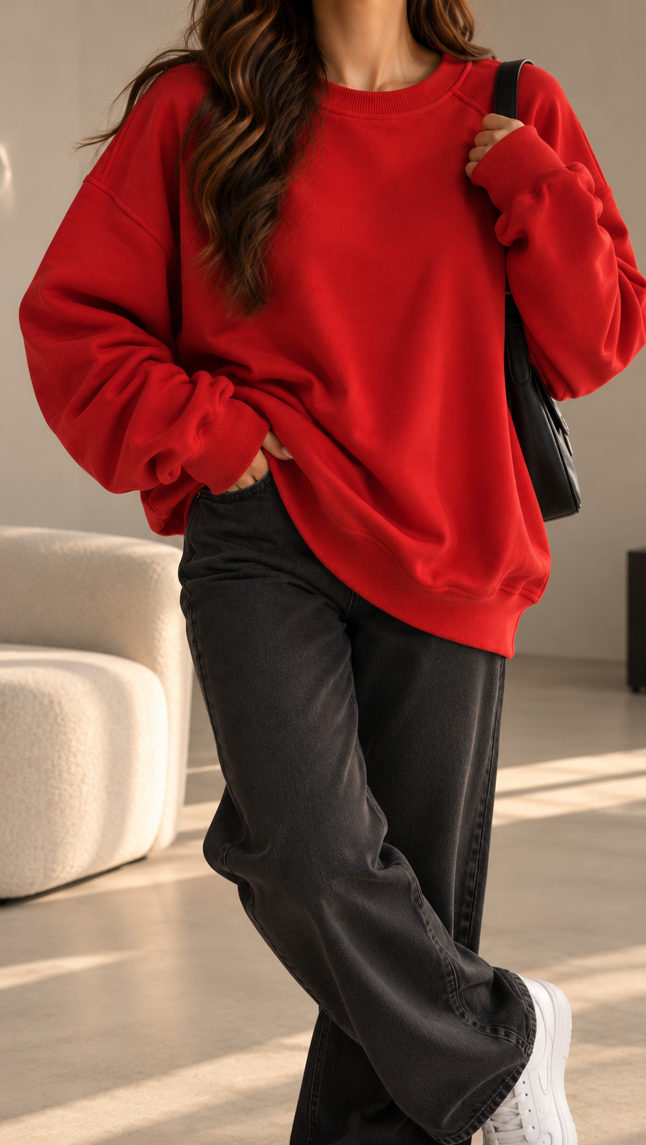 Classic Crew Neck Sweatshirt