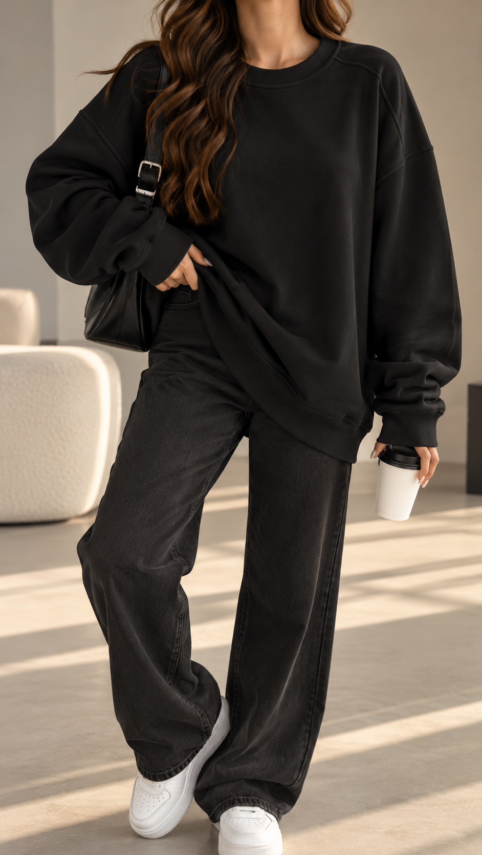 Classic Crew Neck Sweatshirt