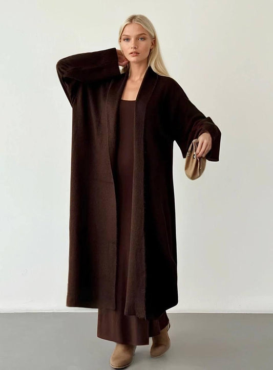 Cozy Brown Cardigan