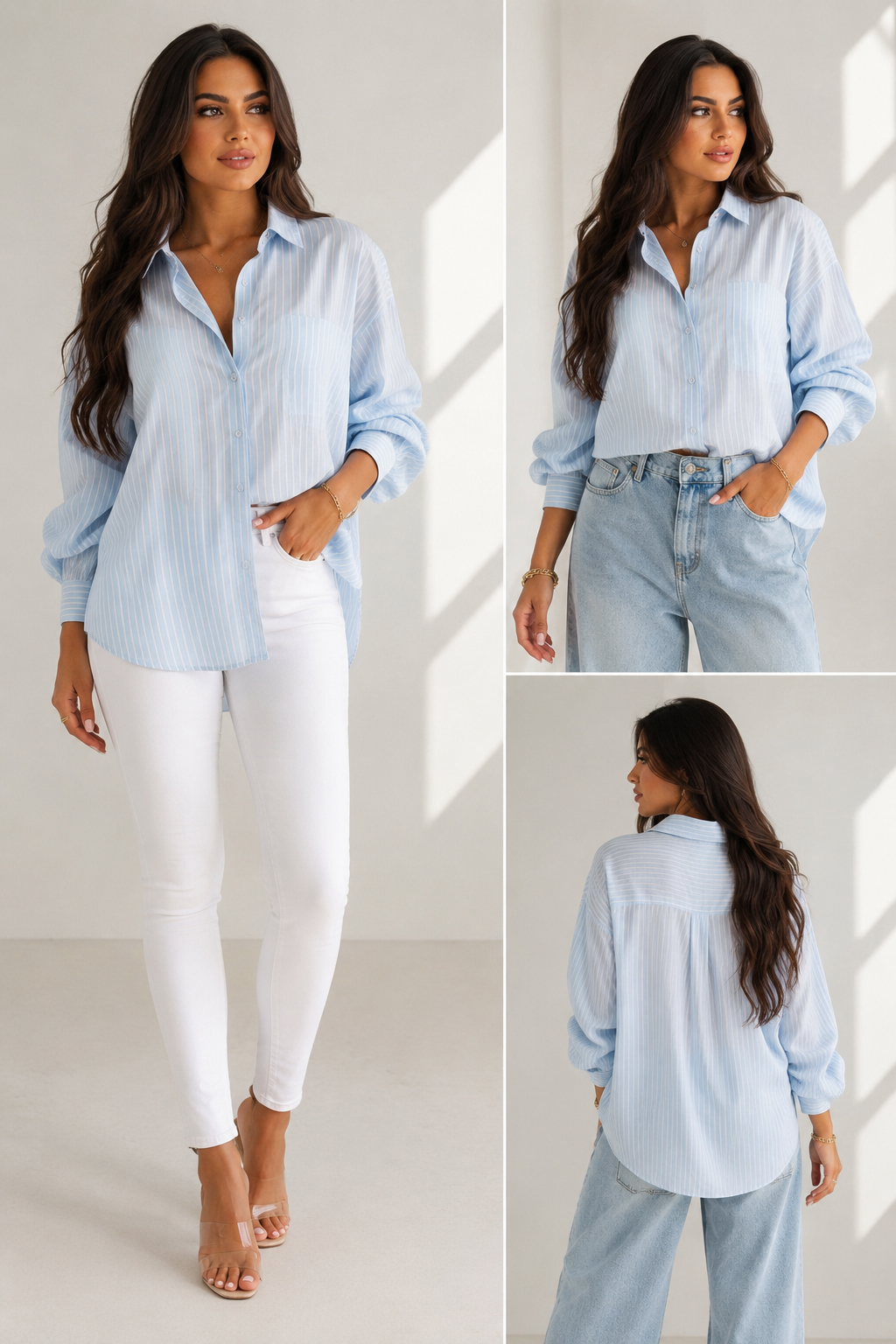 Textured Stripe Shirt
