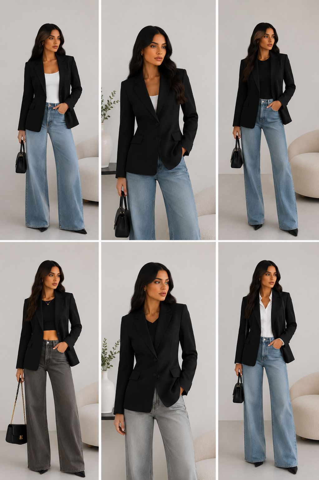 Classic Black Blazer