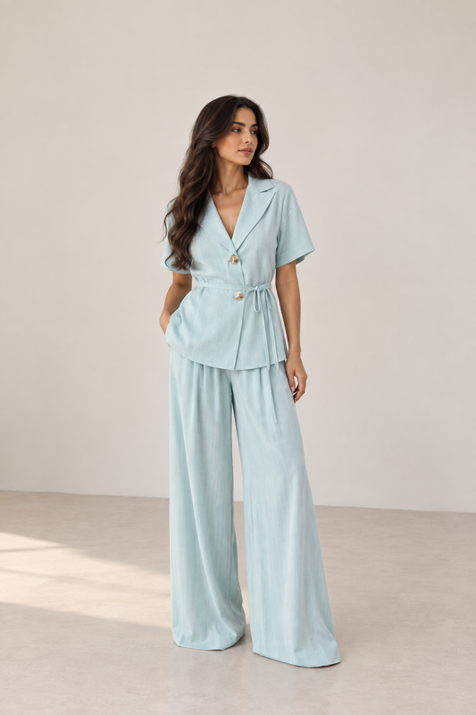 The Amalfi Wide-Leg Set