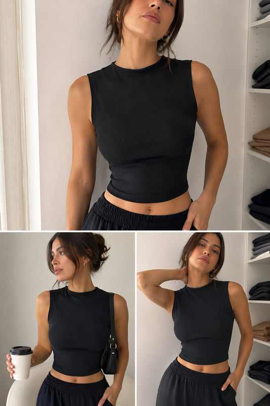 Basic Ribbed Tank Top