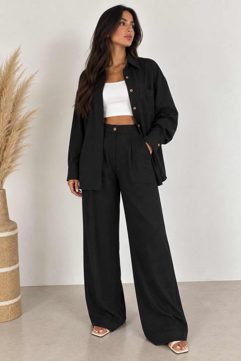 Flowing Linen Set