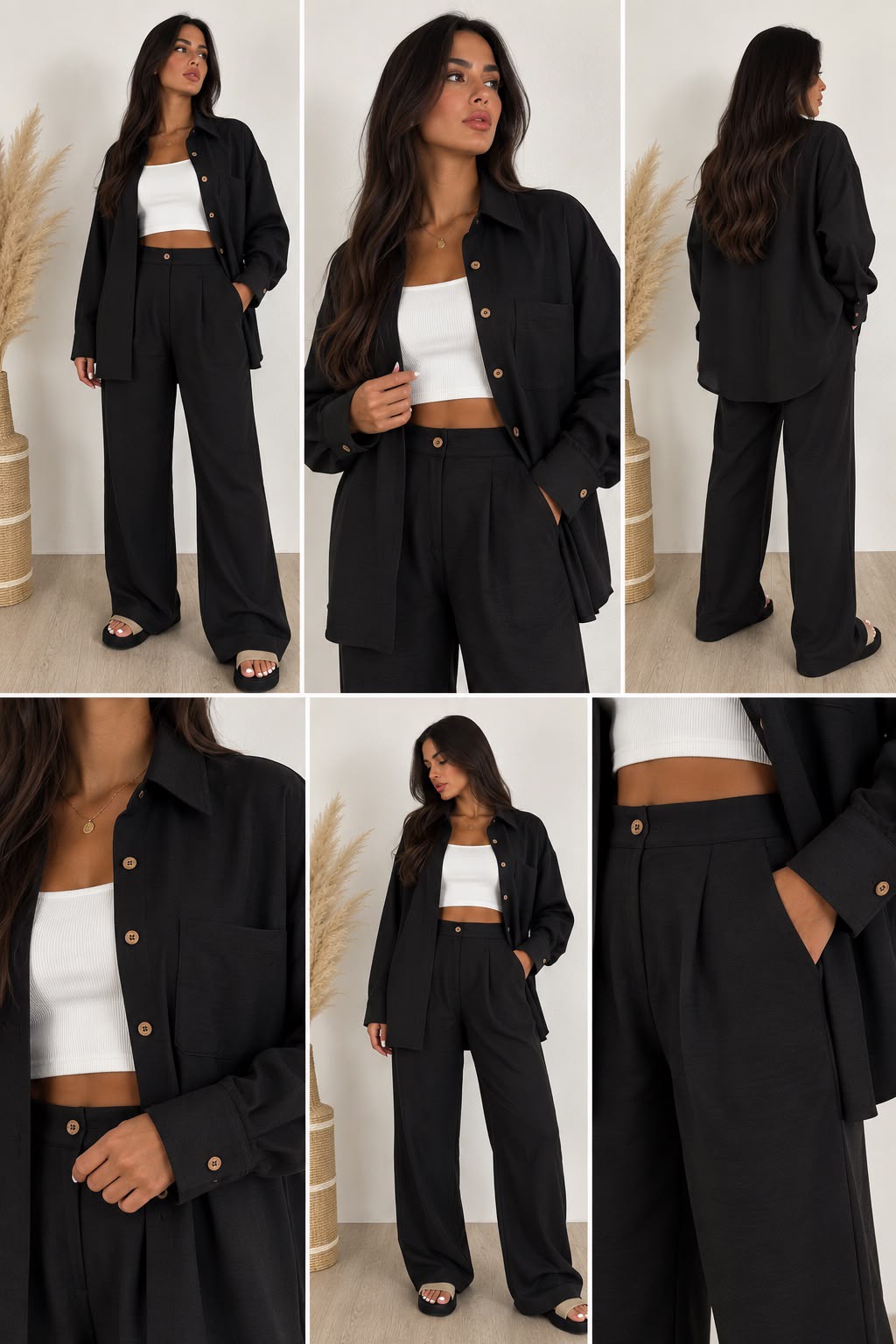 Flowing Linen Set