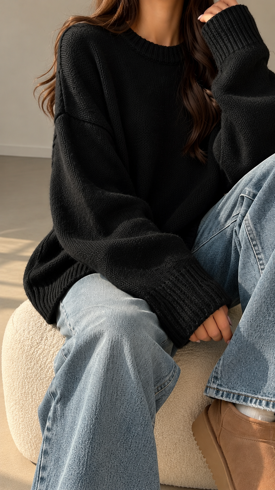 Cozy Oversized Knit Sweater