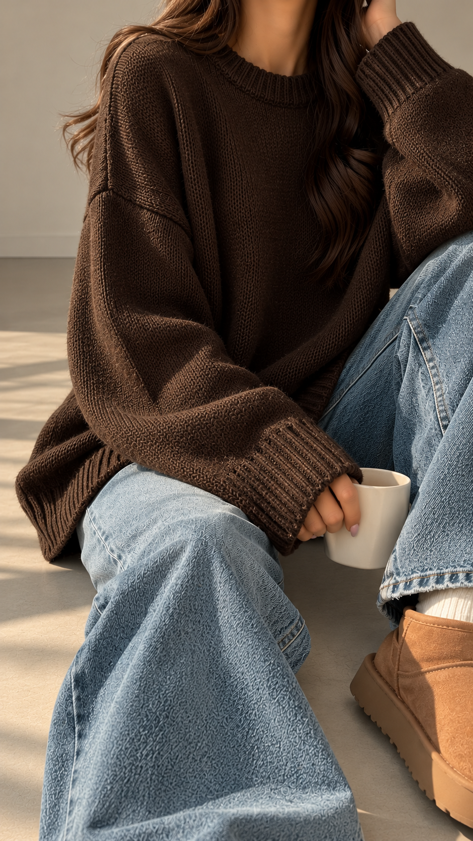 Cozy Oversized Knit Sweater