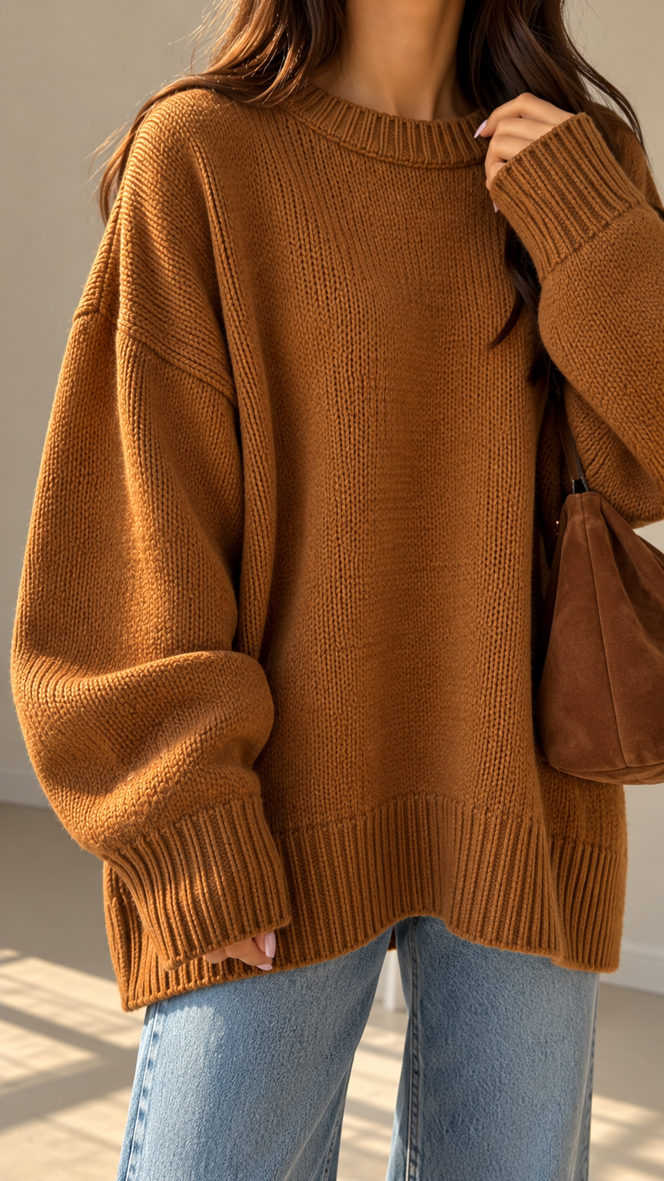 Cozy Oversized Knit Sweater