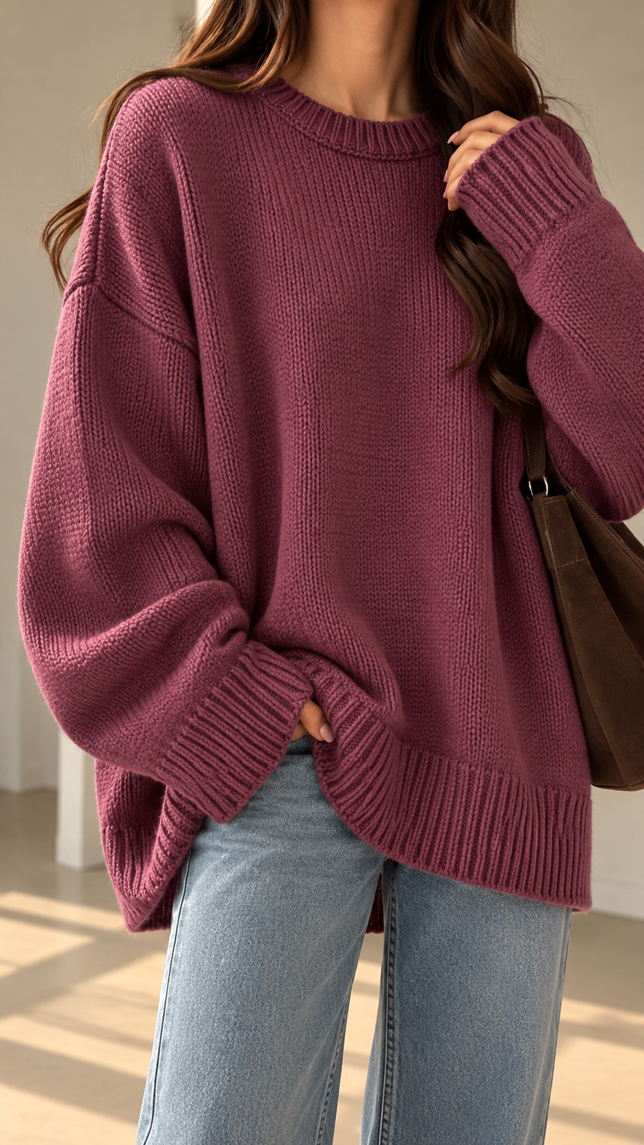 Cozy Oversized Knit Sweater