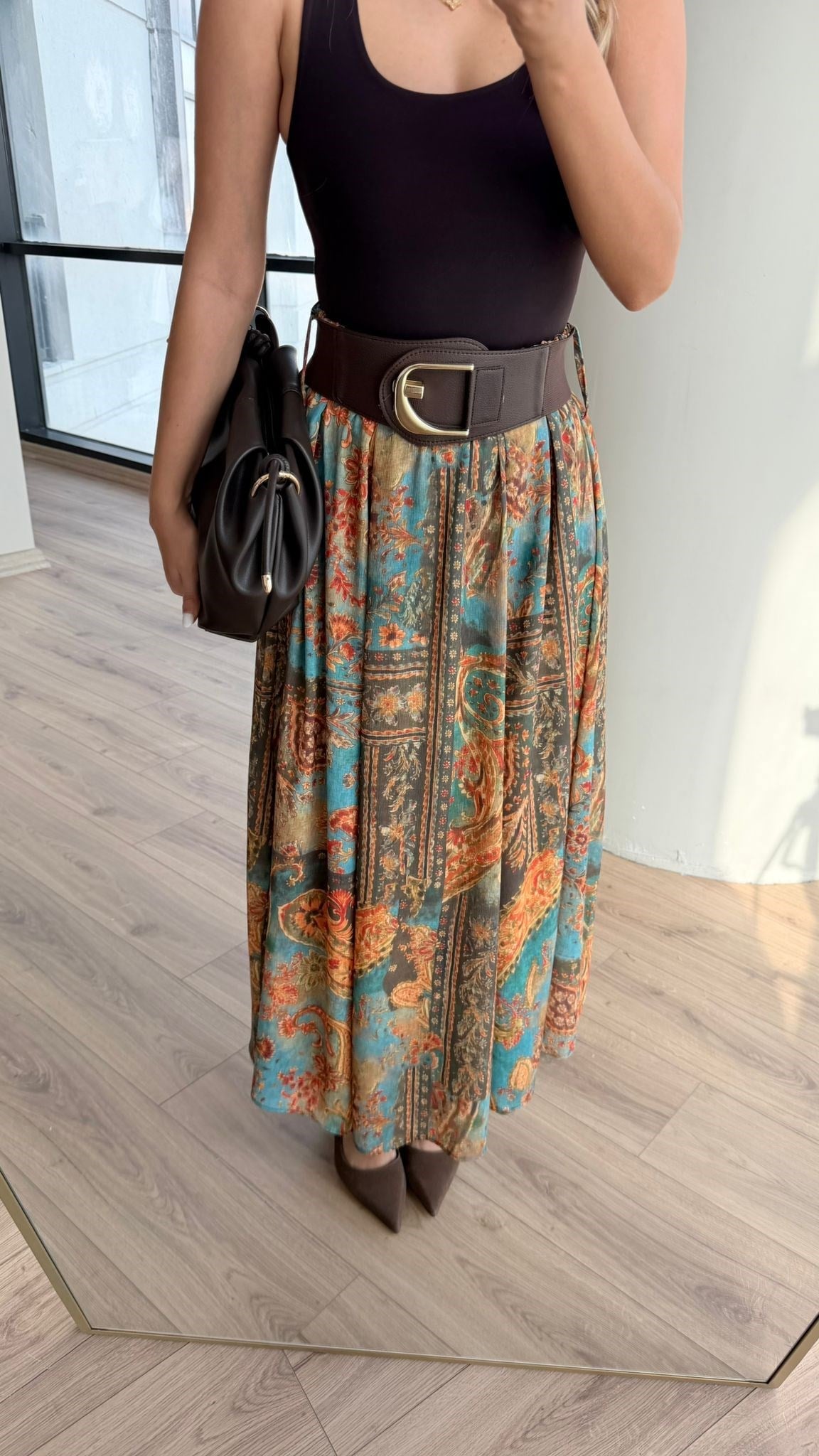 Sahara Muse Skirt - With Belt