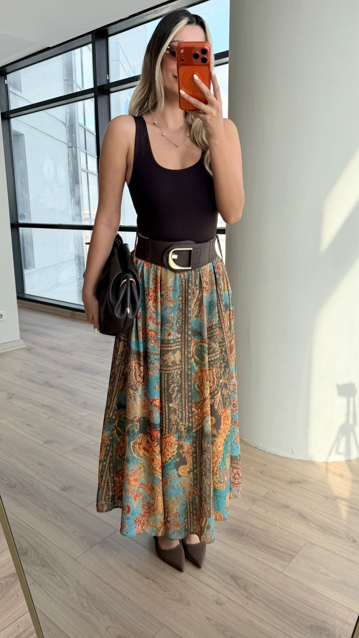 Sahara Muse Skirt - With Belt