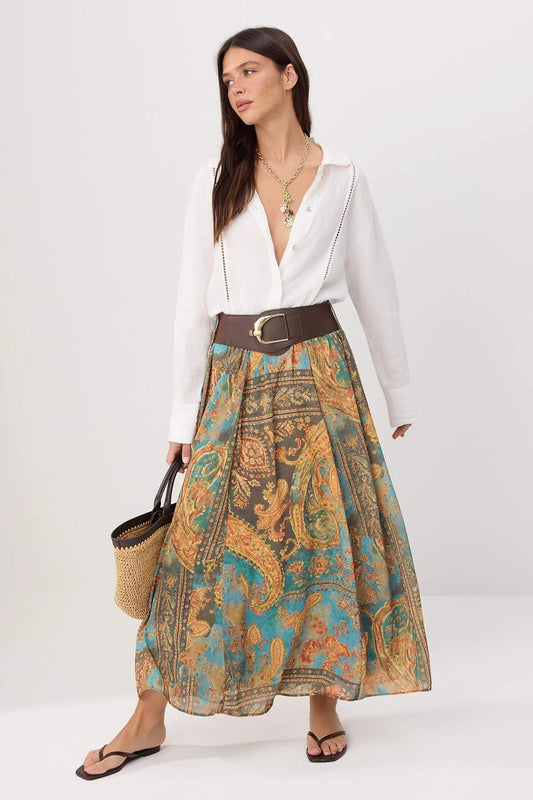 Sahara Muse Skirt - With Belt
