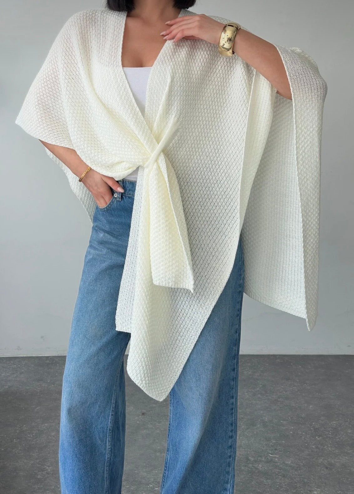 Unbox Knit Wrap