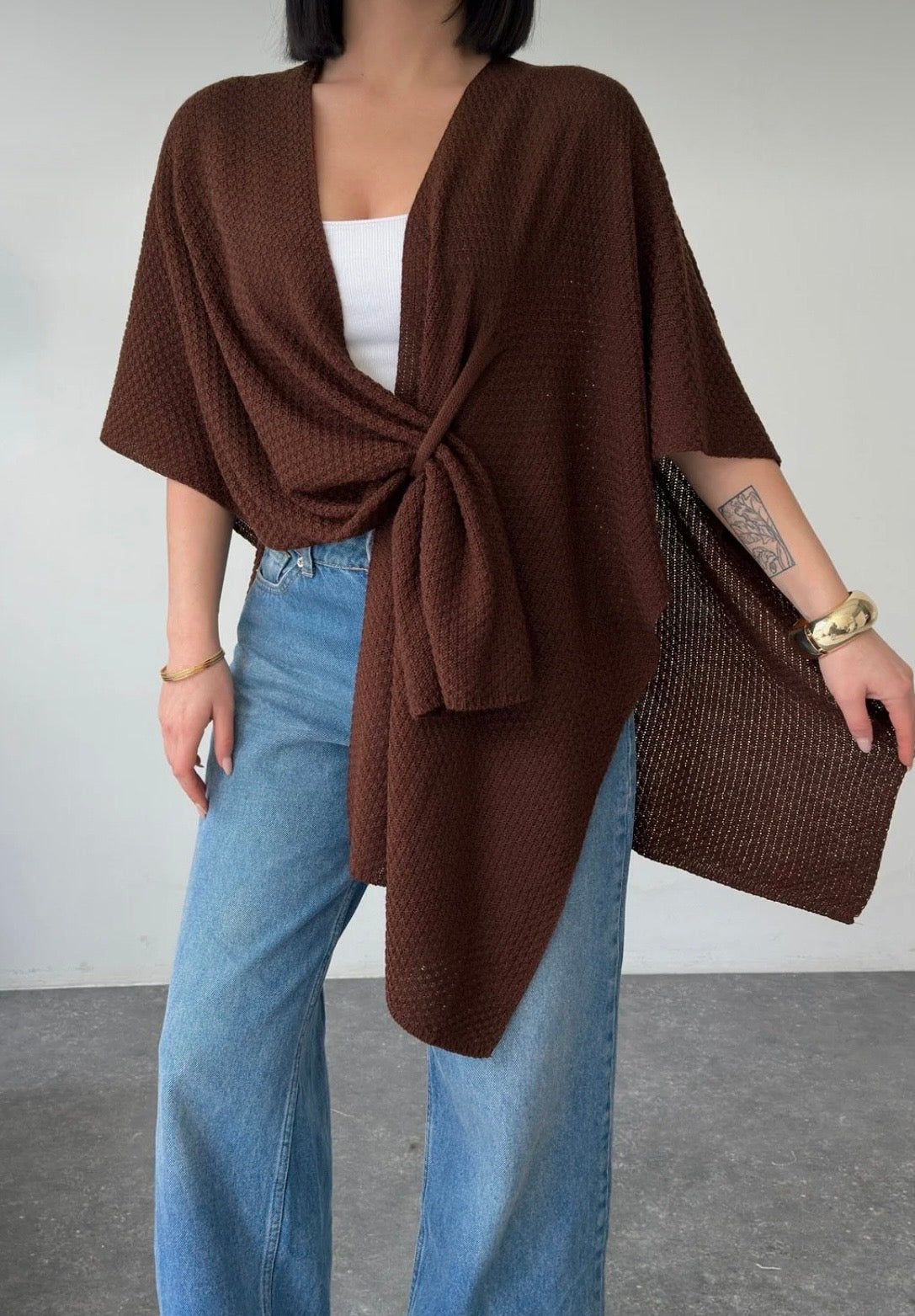 Unbox Knit Wrap