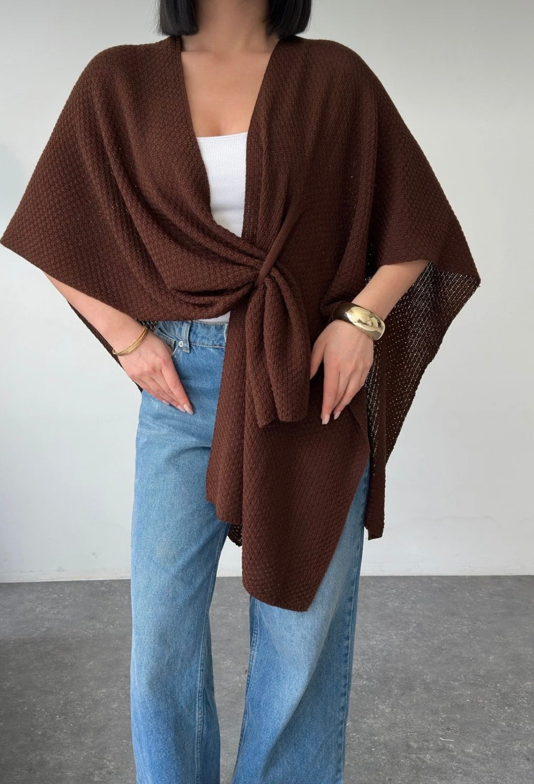 Unbox Knit Wrap