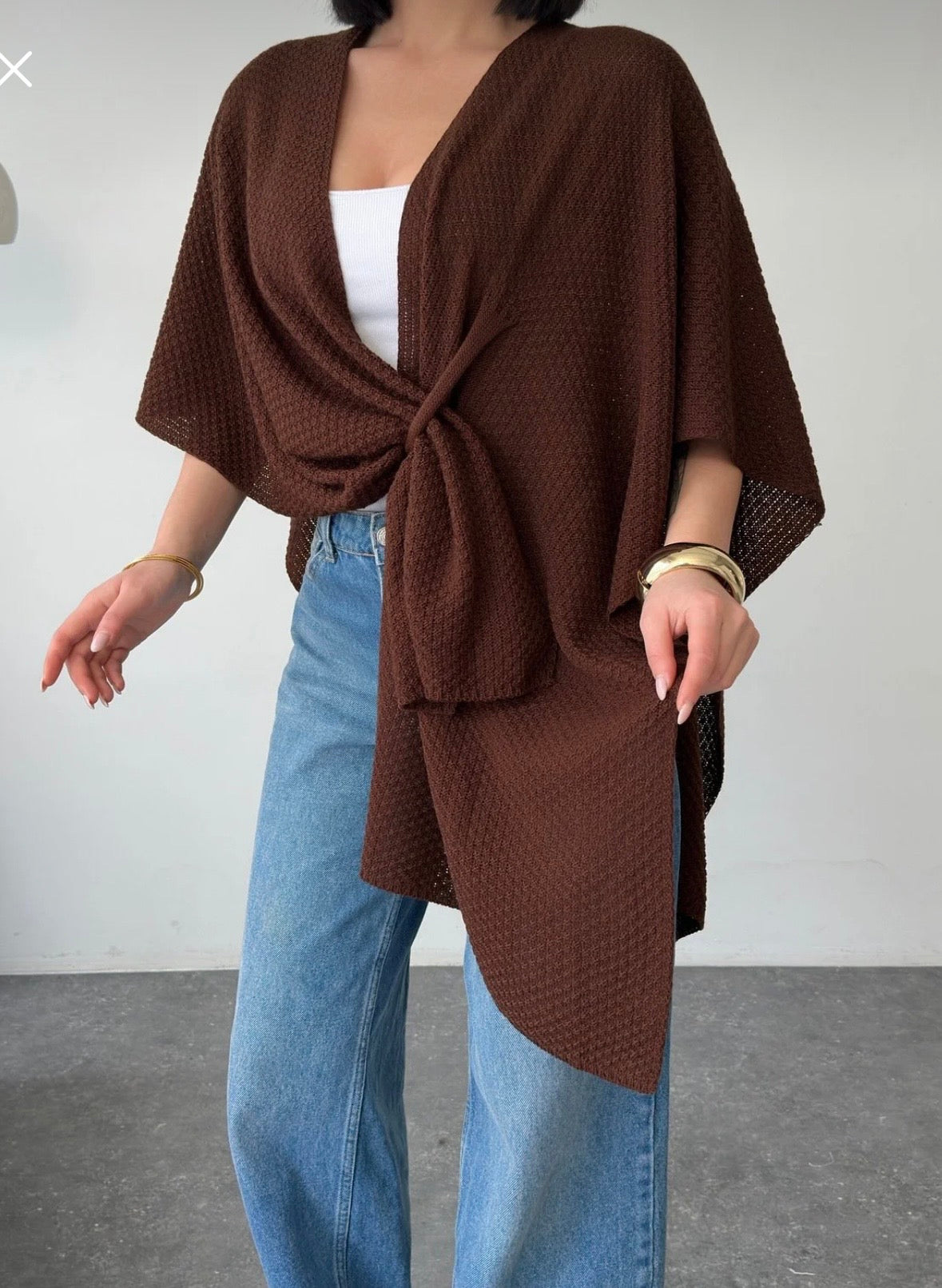 Unbox Knit Wrap