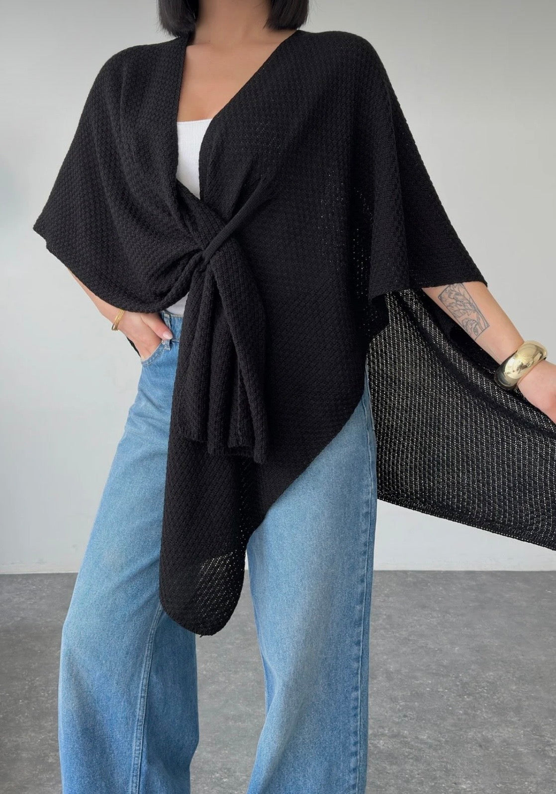 Unbox Knit Wrap