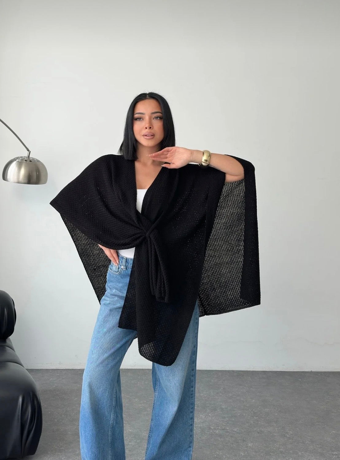Unbox Knit Wrap