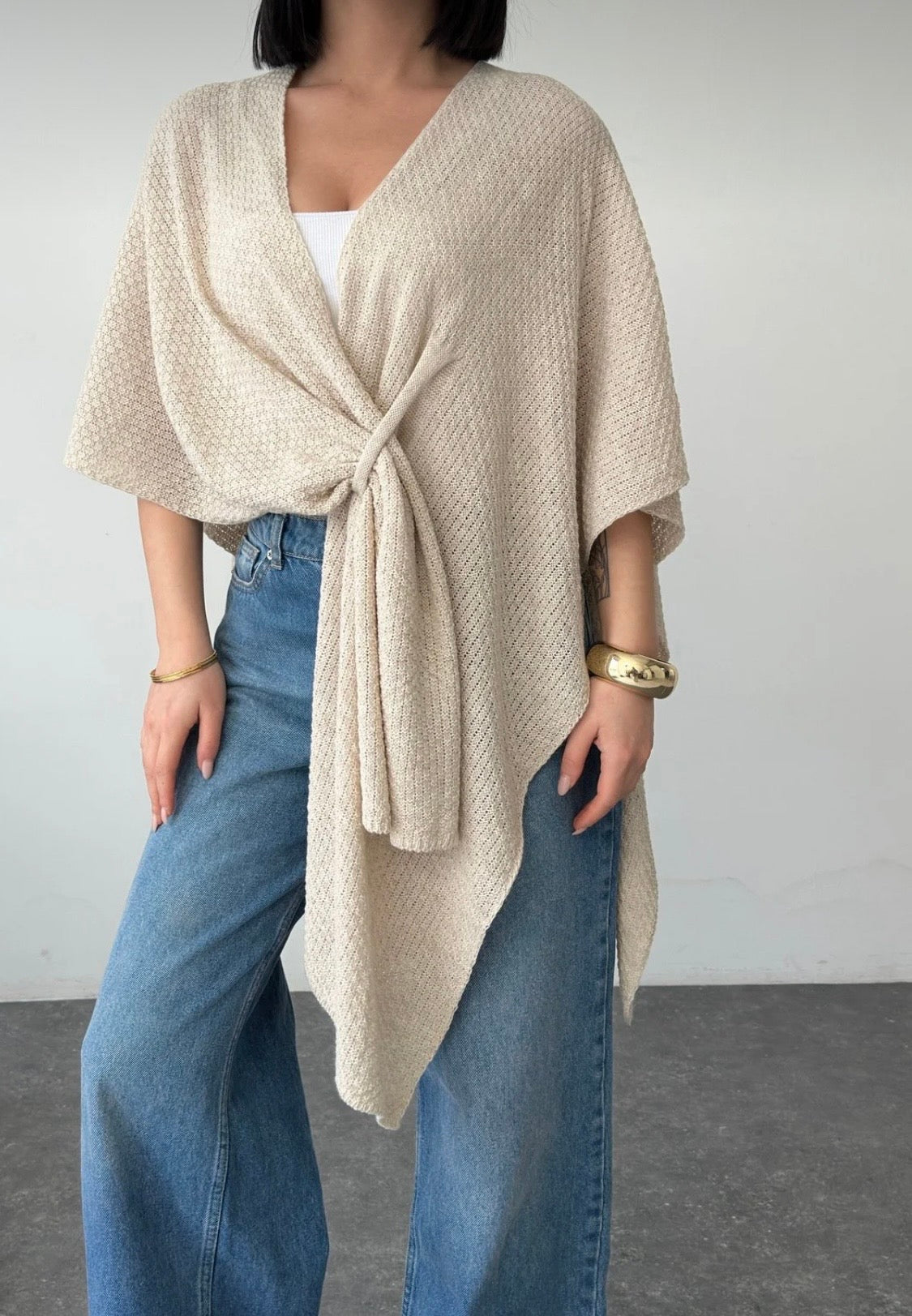 Unbox Knit Wrap