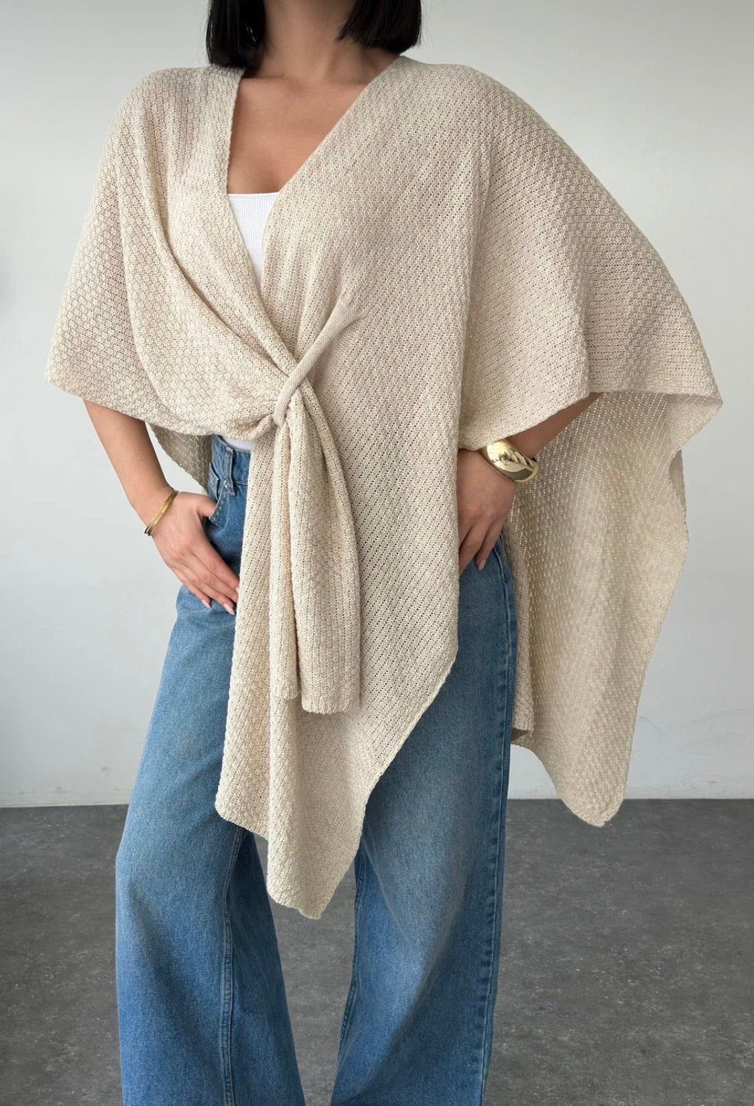Unbox Knit Wrap