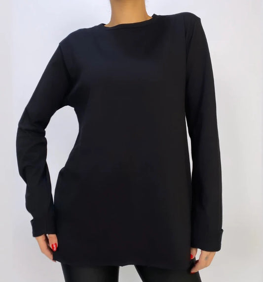 Original Long Sleeves Round Neck T-Shirt