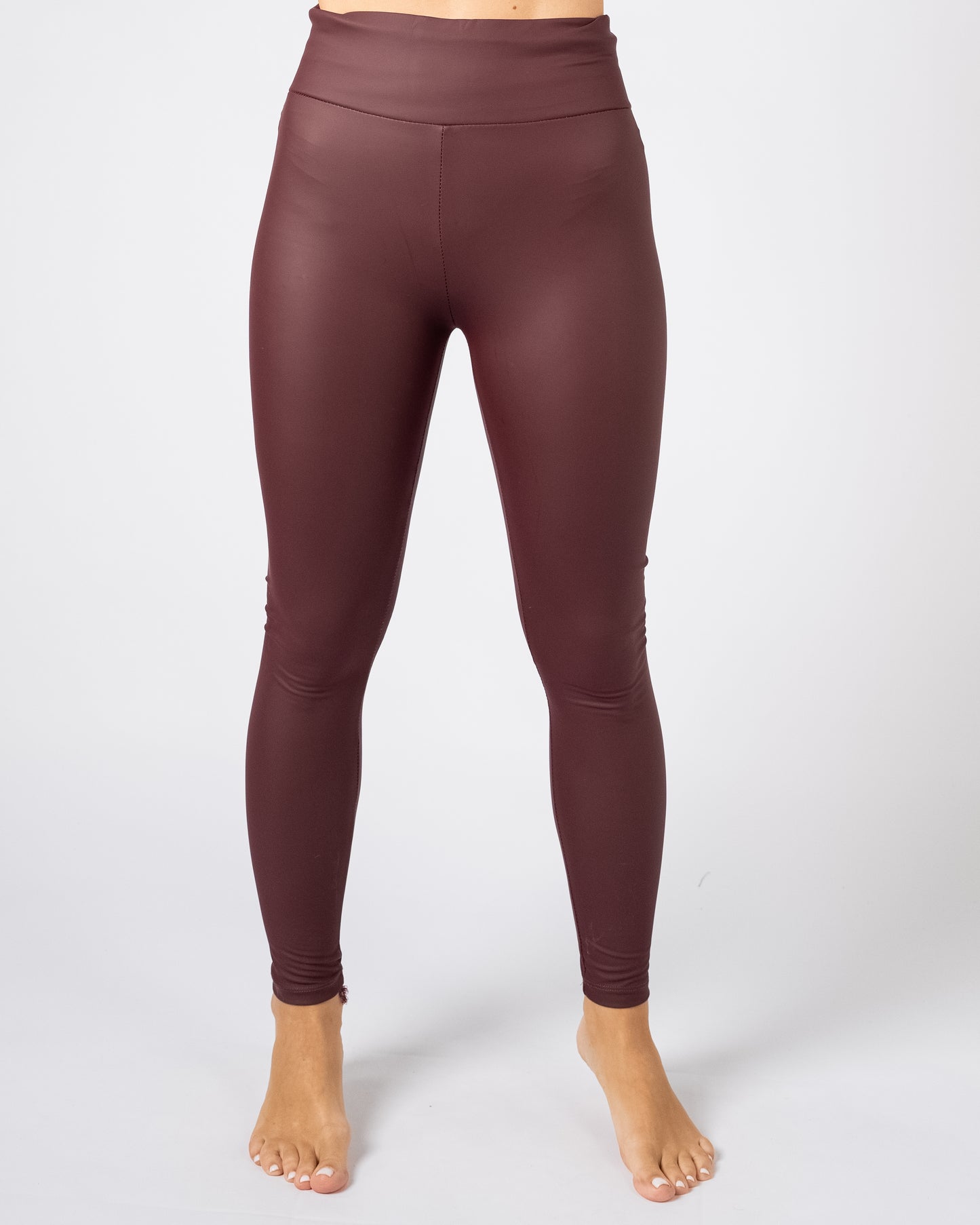 Original Thermal Leather Leggings Matte