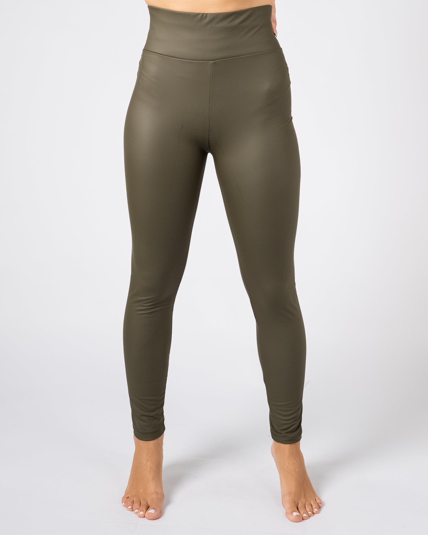 Original Thermal Leather Leggings Matte