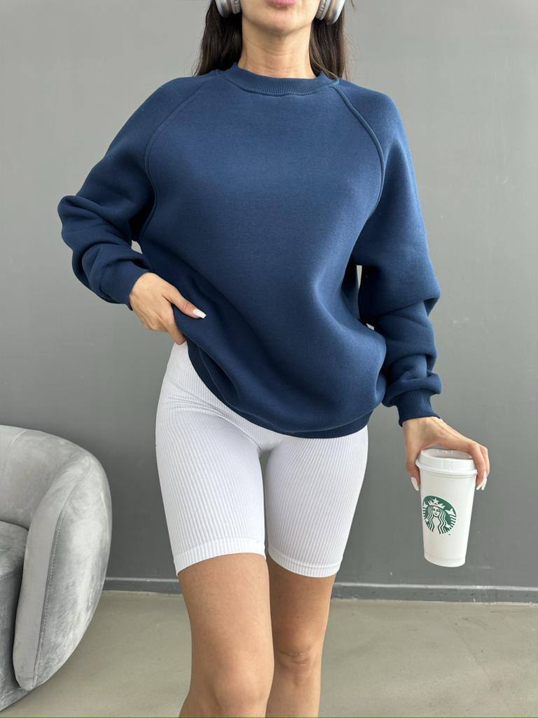 OVERSIZE FLEECED SWEATSHIRT