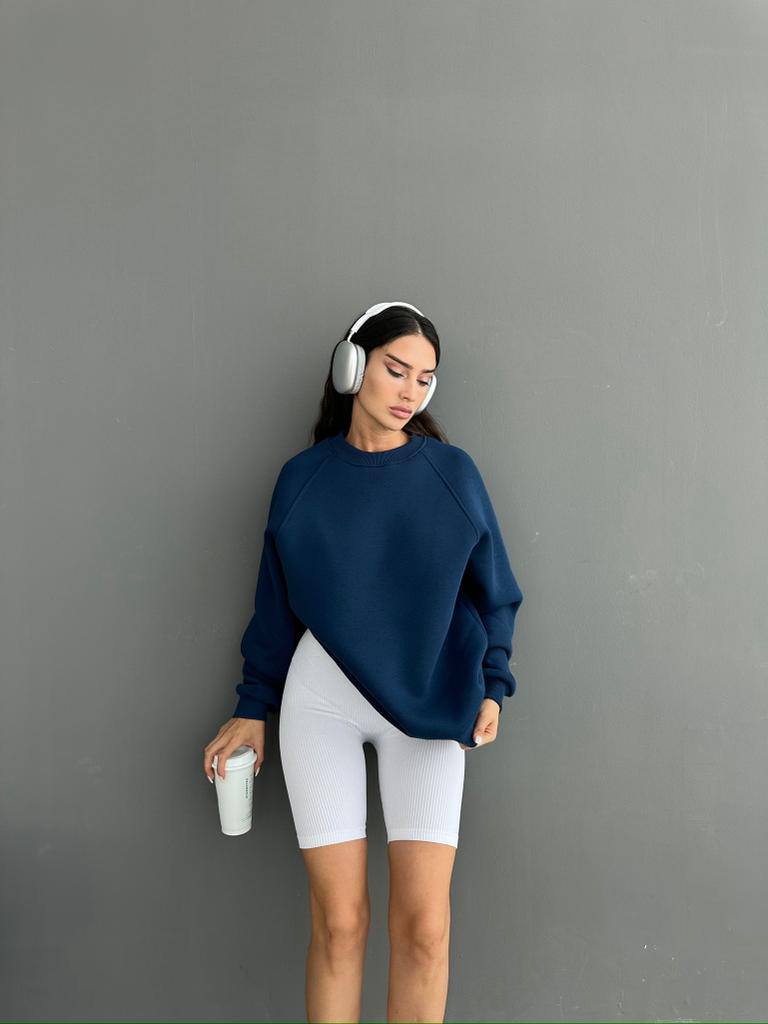 OVERSIZE FLEECED SWEATSHIRT