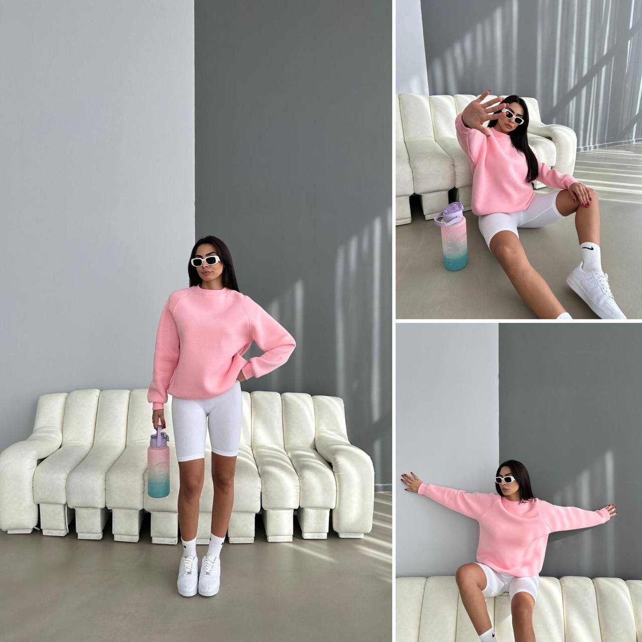 OVERSIZE FLEECED SWEATSHIRT