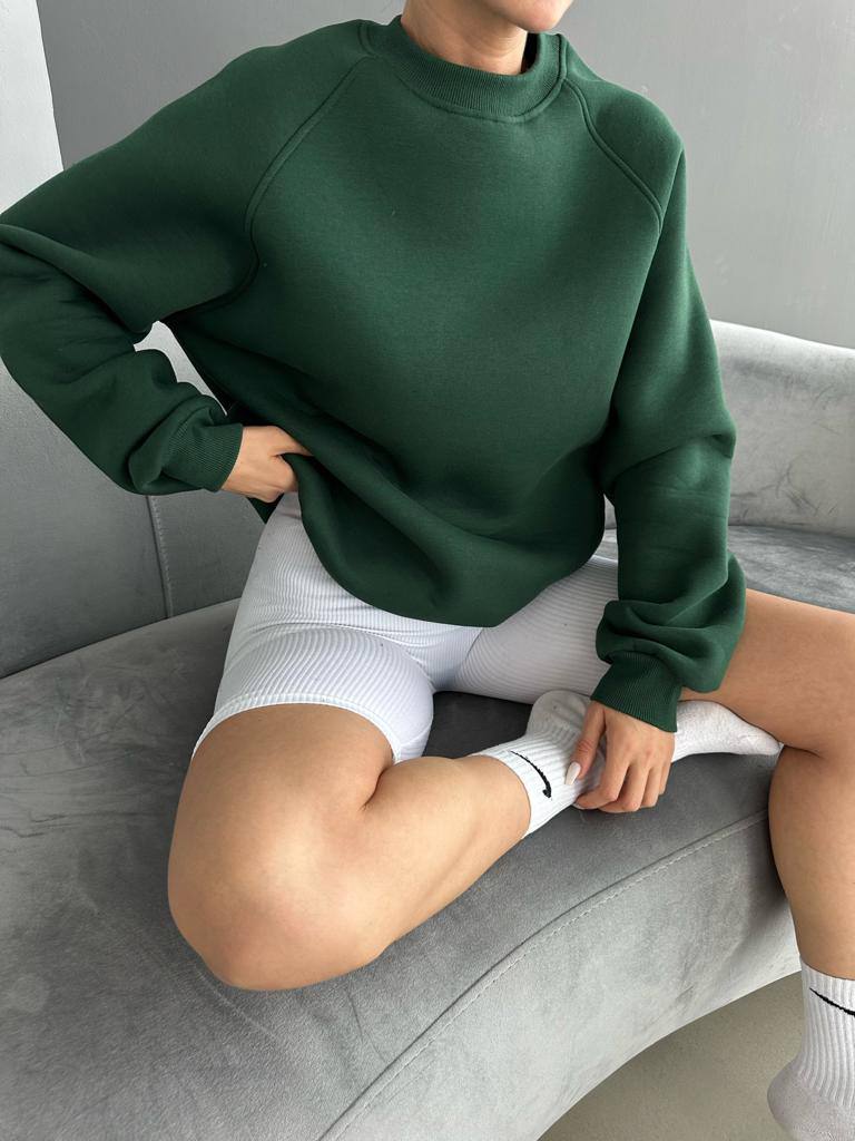 OVERSIZE FLEECED SWEATSHIRT