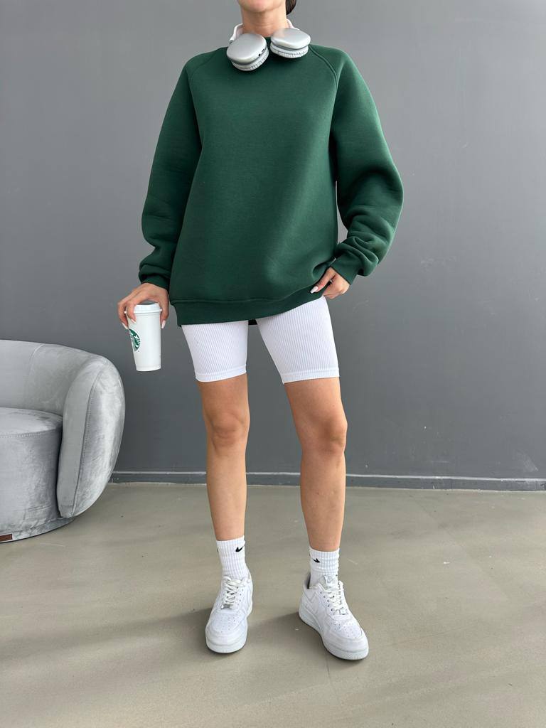 OVERSIZE FLEECED SWEATSHIRT