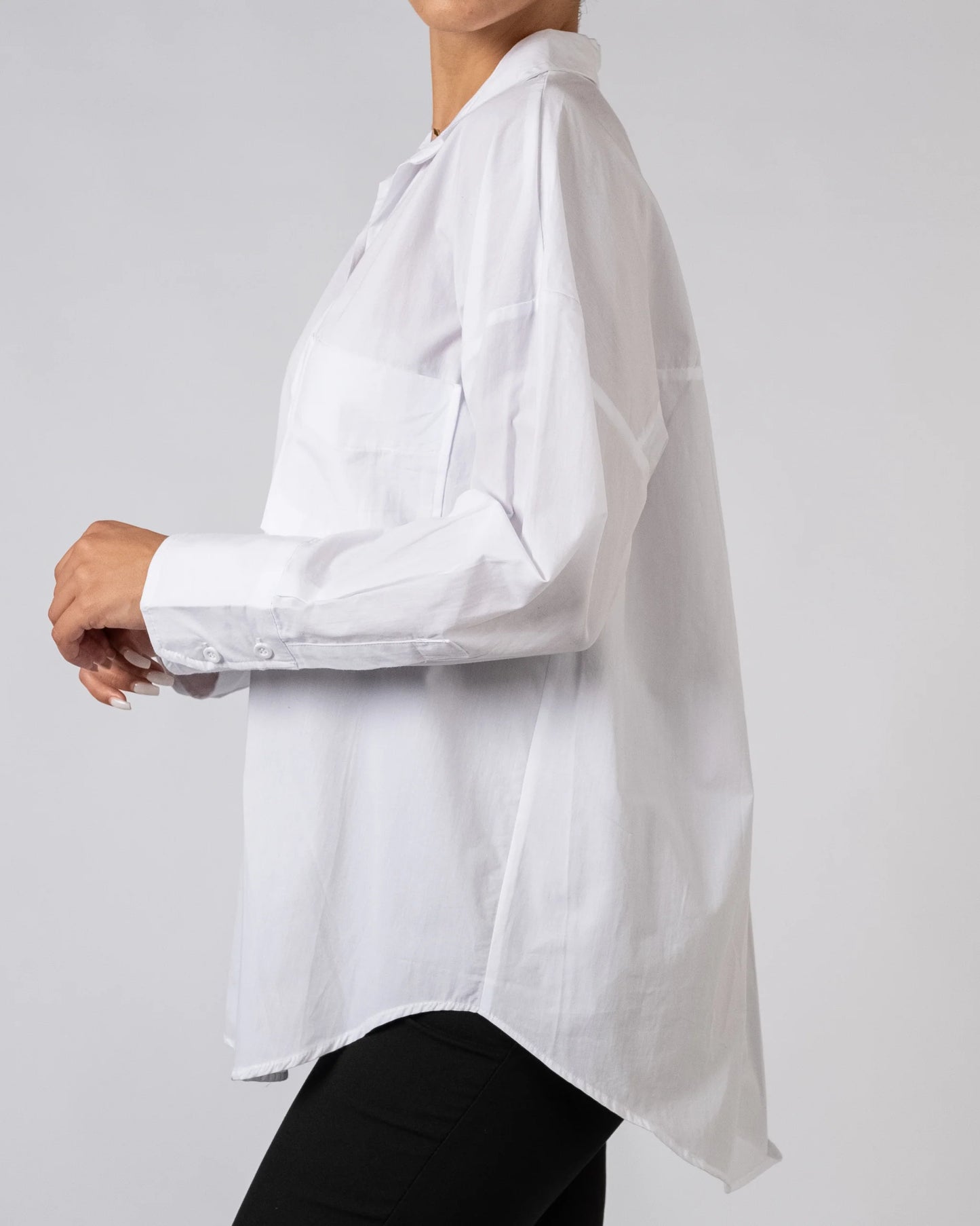 White Oversized Shirt