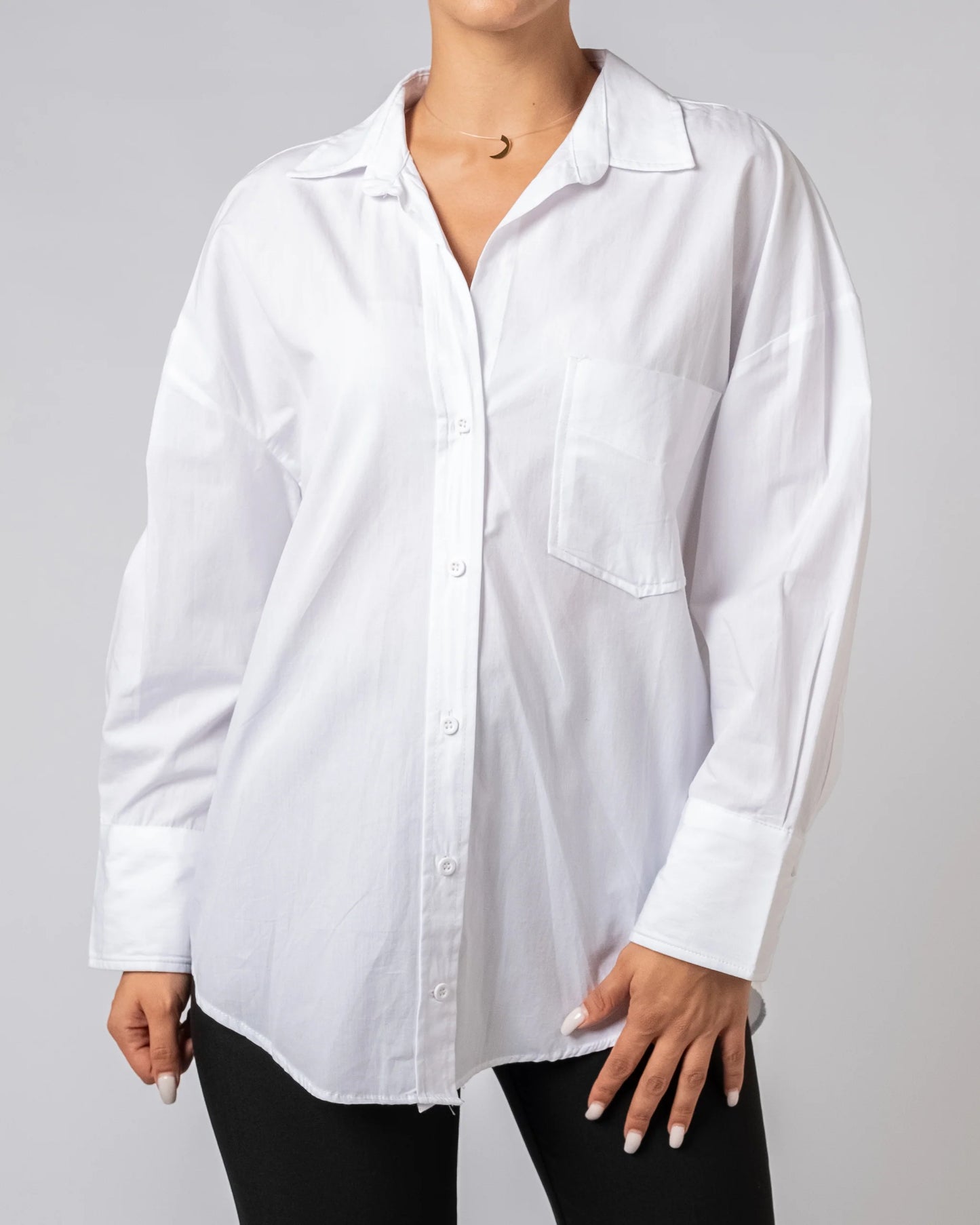 White Oversized Shirt