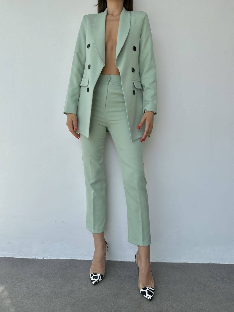 Oversized Blazer & Straight Trouser Set