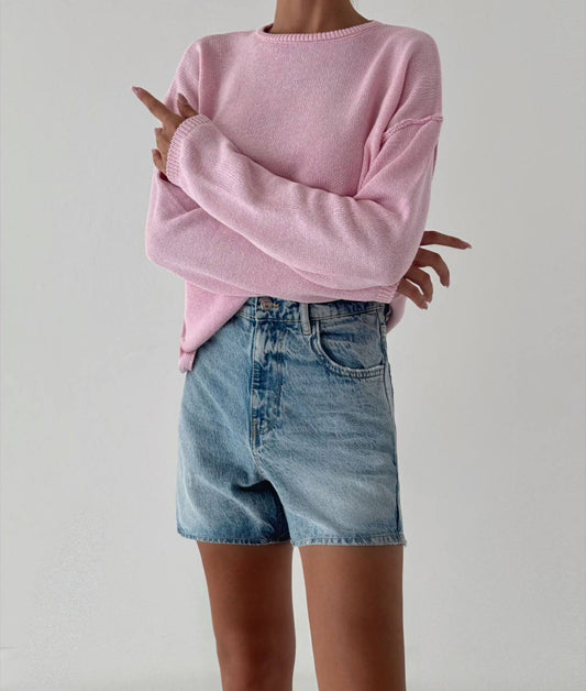 Soft Knit Round Neck