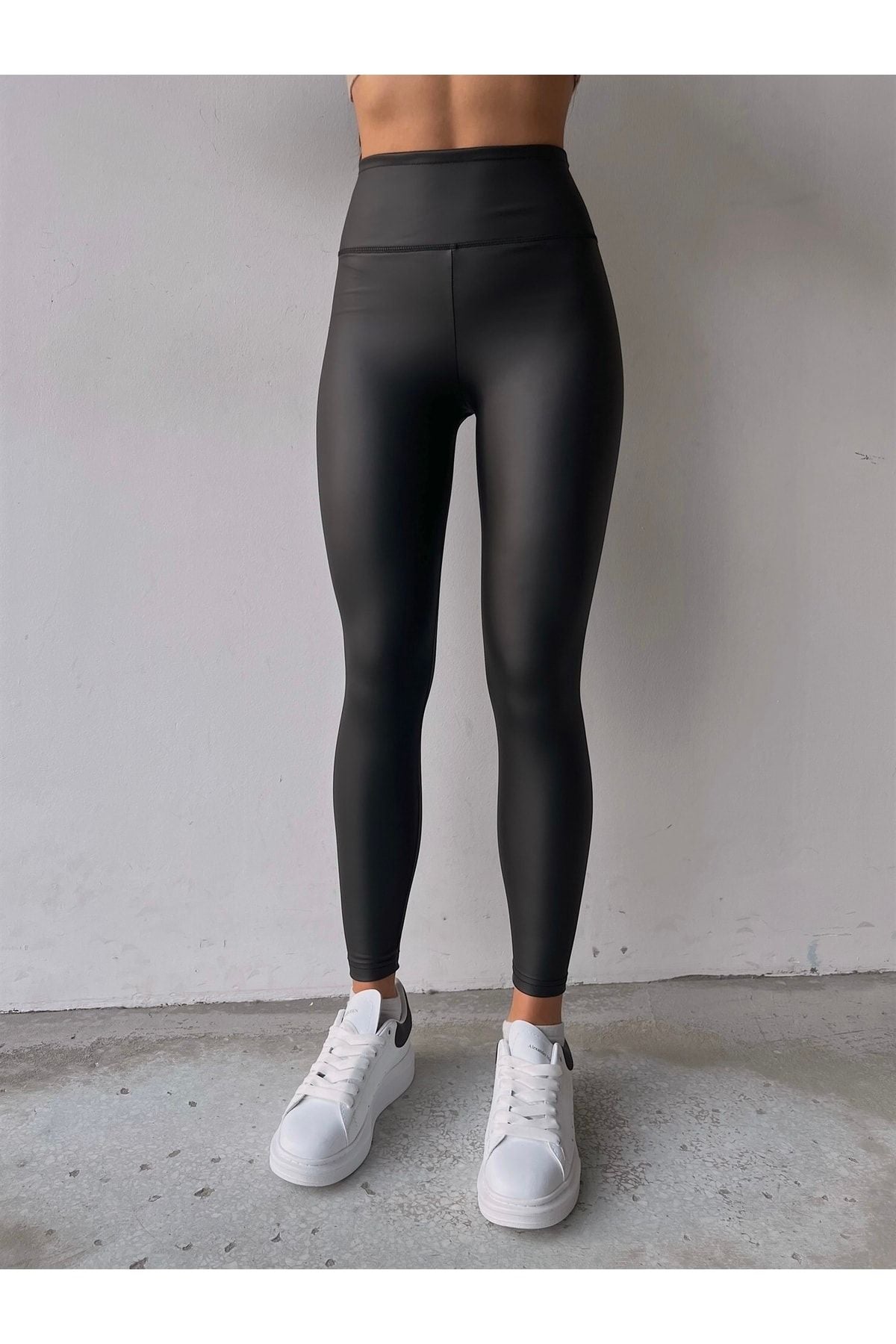 Original Thermal Leather Leggings Matte