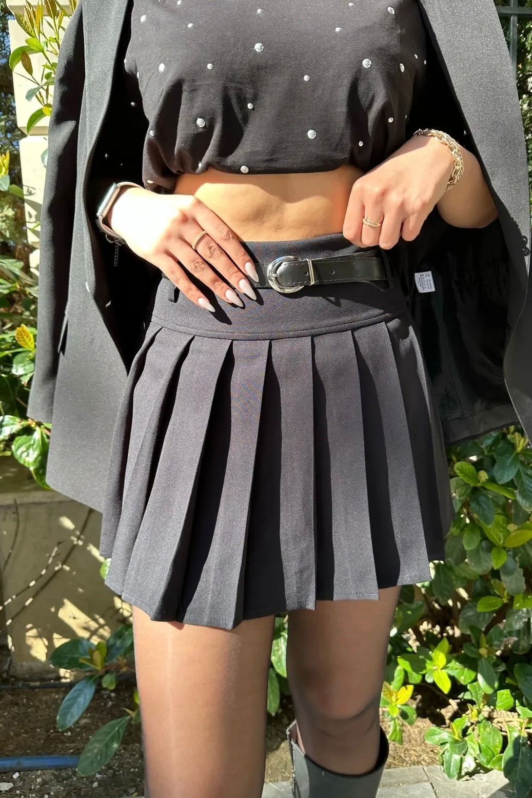 Pleated Skirt