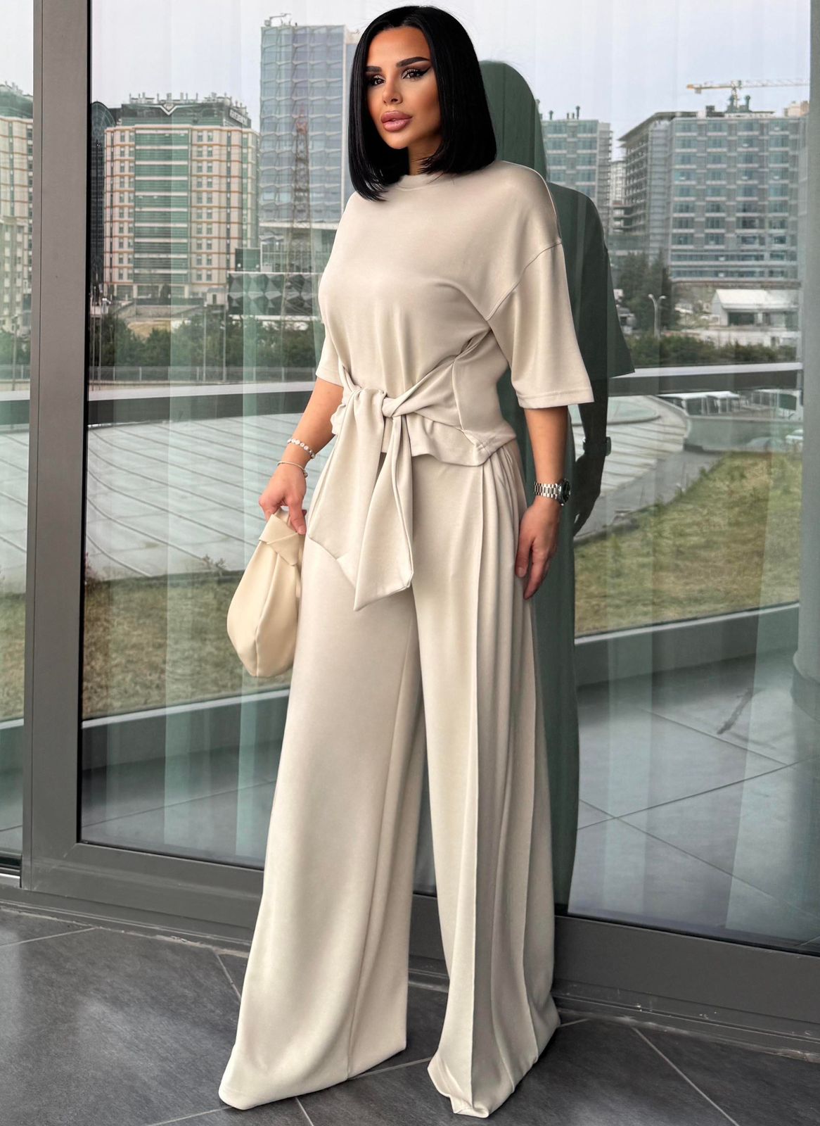 The Effortless Tie-Waist Set