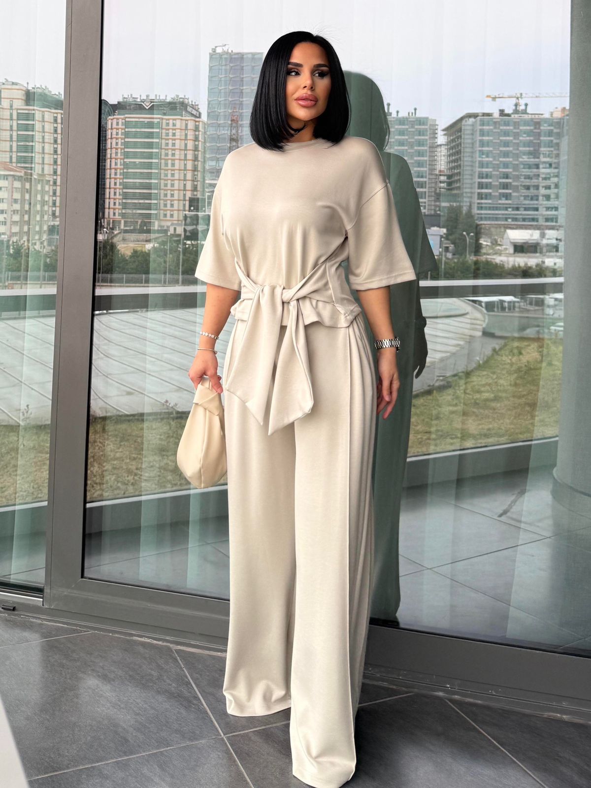 The Effortless Tie-Waist Set