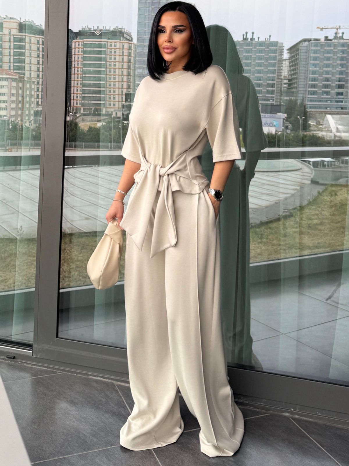 The Effortless Tie-Waist Set