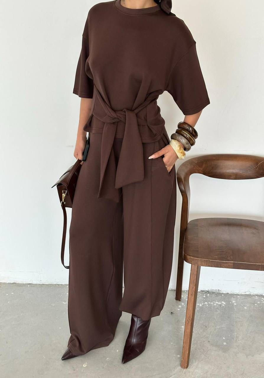 The Effortless Tie-Waist Set