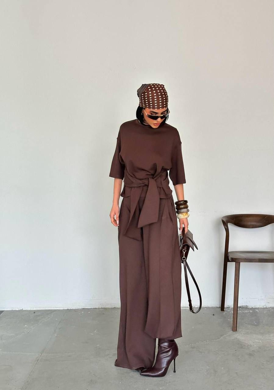 The Effortless Tie-Waist Set