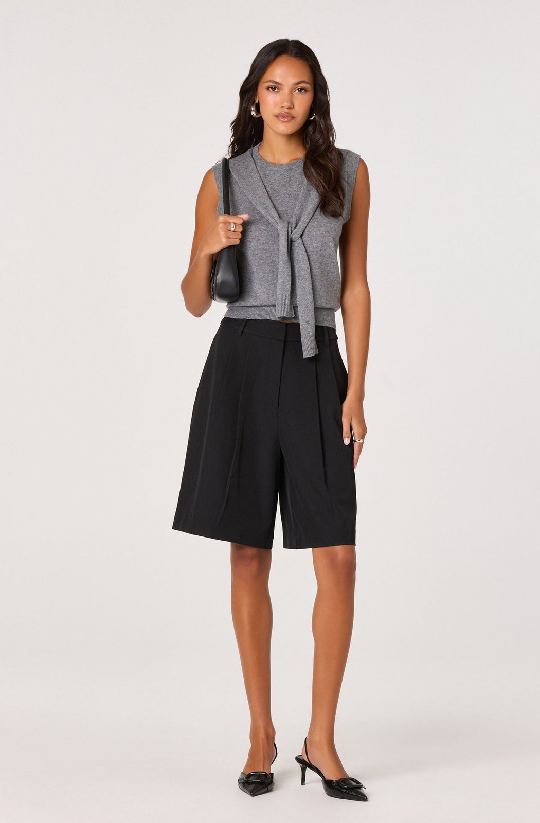 The Tailored Midi Shorts