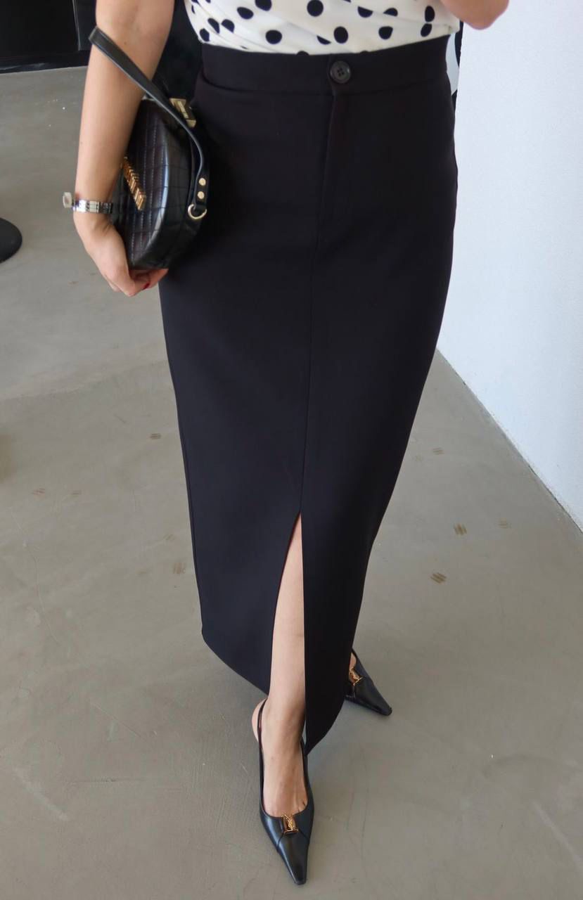The Sculpt Midi Skirt
