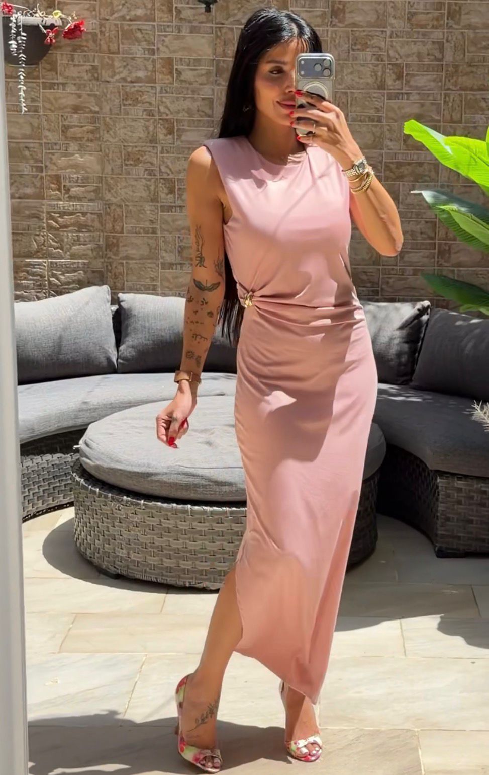 The Sculpted Maxi Dress