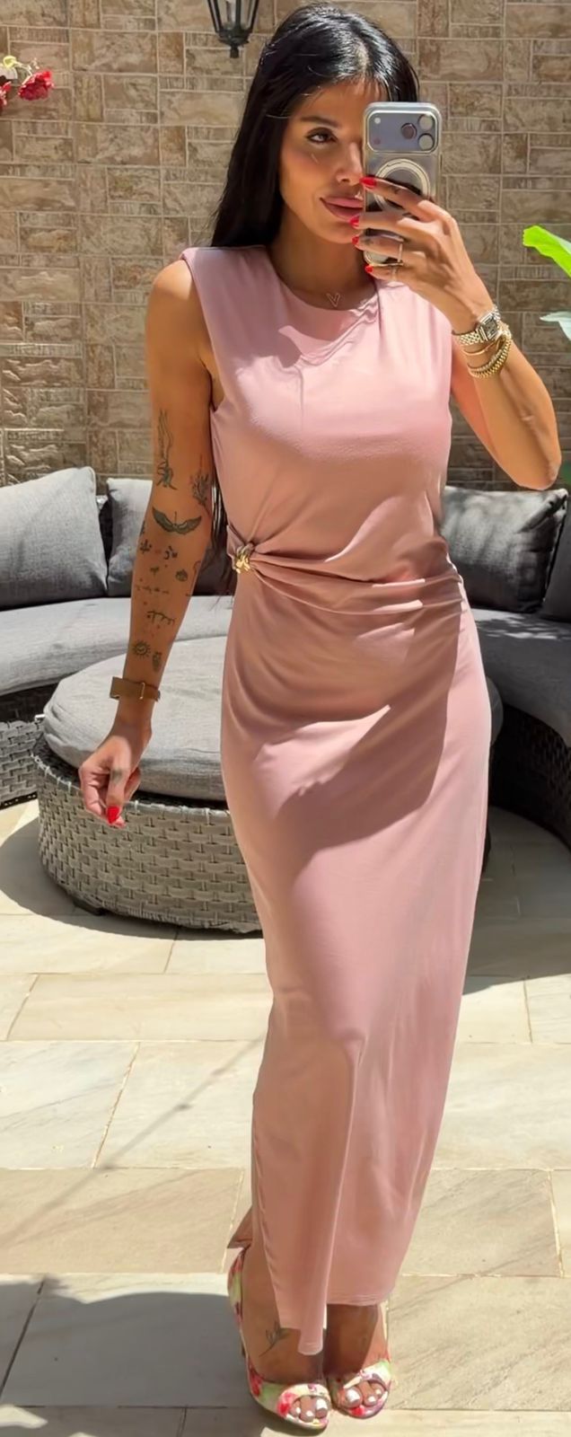 The Sculpted Maxi Dress