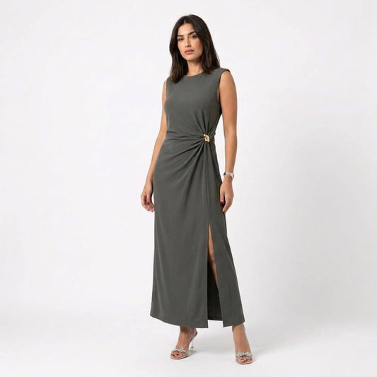 The Sculpted Maxi Dress