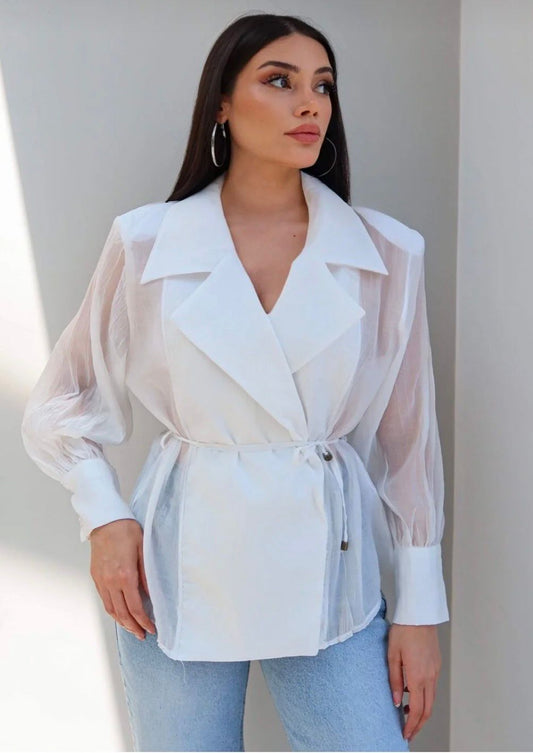The Bella Wrap Top
